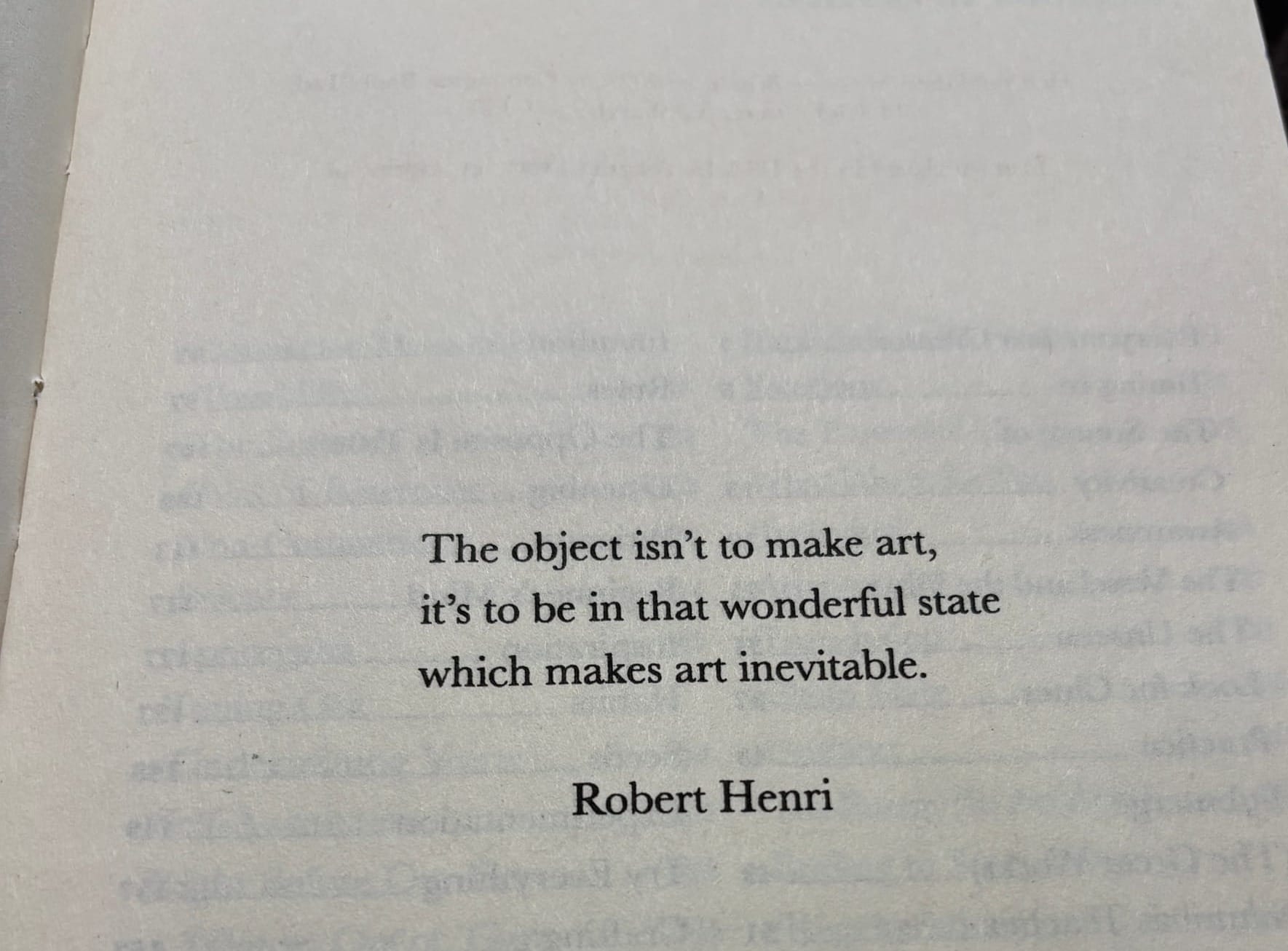 Picture of a quote by Robert Henri