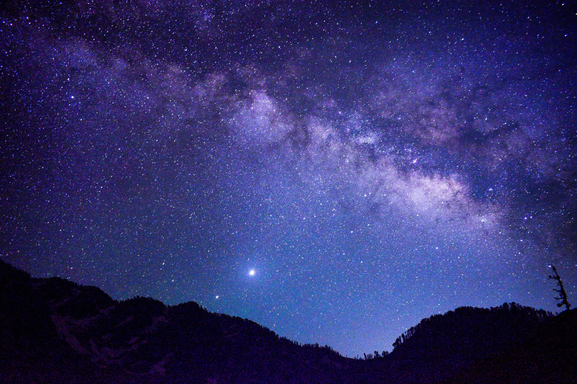 Milky Way, Jupiter, and Saturn in one picture